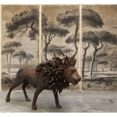 Triptyque PINEDE BORD DE MER (330x250cm)