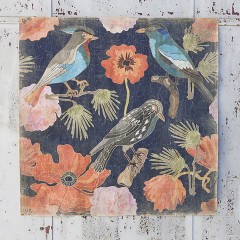OISEAUX JAPONAIS (120x120 cm)