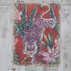 TIGRE FUSHIA (90x120 cm)