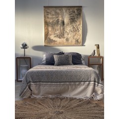 CASCADE KESSOUMA N&B (120x120cm)