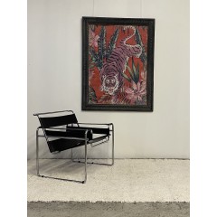 TIGRE FUSHIA (90x120 cm)