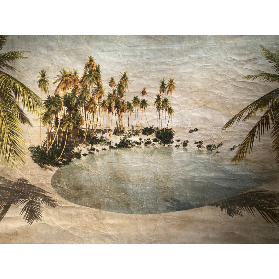 SAHARA - WATERING HOLE (120x90cm)