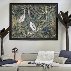 AIGRETTES (200x150cm)